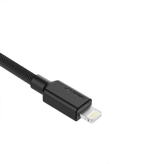 ALOGIC-ELPA8P01-BK-cavo-Lightning-1-m-Nero--ALOGIC-ELEMENTS-PRO-USB-A-TO---LIGHTNING-1M-CABLE---BLACK-