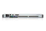 Aten-16-Port-Dual-Rail-LCD-17--KVM-Switch-LCD-console--Cat5-High-Density-KVM-Switch-KVM-over-IP--TASTIERA-INGLESE