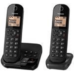 Panasonic Telefono cordless Panasonic con AB KX-TGC422GB Duo - nero