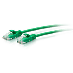 C2G Cavo patch di rete Ethernet sottile Cat6a antigroviglio non schermato (UTP) da 21 m - Verde