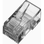 Assmann Electronic RJ45 (8P8C) - RJ45 - Trasparente - Cat5e - 100 pezzo(i)