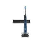 Philips Sonicare DiamondClean 9000 Series Spazzolino Elettrico Sonico Blu Special Edition con custodia da