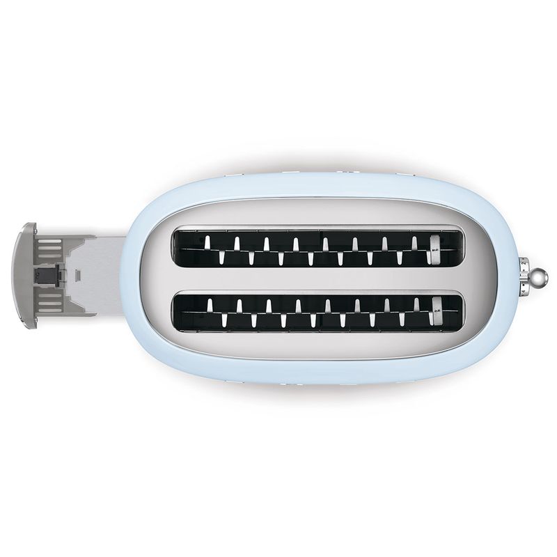 Leistung-1500W--Farbe-blau--4x-Toastschlitze-Wrmeablage-Variable-einstellbare-Krustenbrunung-Auftaufunktion-Aufwrmfunkti