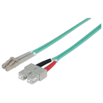 Intellinet 750158 cavo InfiniBand e in fibra ottica 2 m LC SC Colore acqua