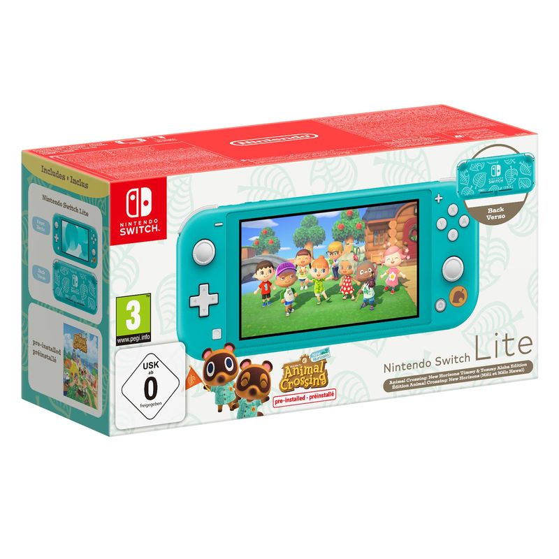 Nintendo-Switch-Lite-Animal-Crossing--New-Horizons-Timmy-and-Tommy-Aloha-Edition-console-da-gioco-portatile-14-cm--5.5-