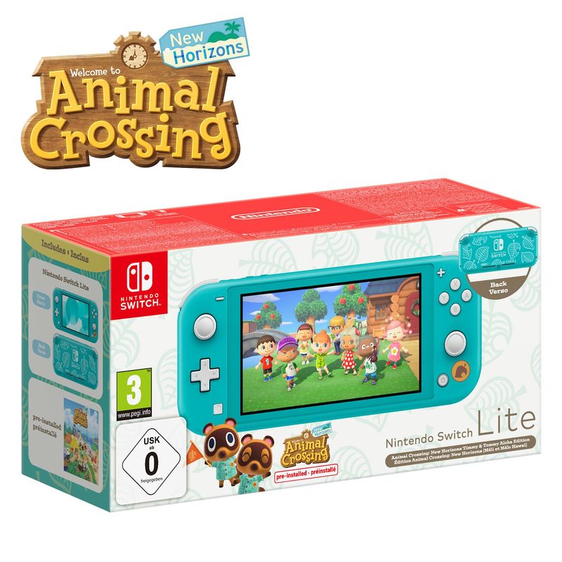 Nintendo-Switch-Lite-Animal-Crossing--New-Horizons-Timmy-and-Tommy-Aloha-Edition-console-da-gioco-portatile-14-cm--5.5-