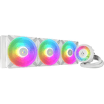 Arctic Cooling  Arctic Liquid Freezer III 420 A-RGB Bianco completo di raffreddamento ad acqua per AMD Intel