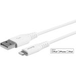 ESTUFF ES601304 cavo Lightning 3 m Bianco (Lightning Cable MFI 3m Whit - 8Pin Lightning - USB A Male - for Apple devices