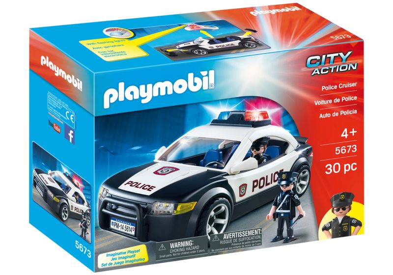 Playmobil-City-Action-Police-Car