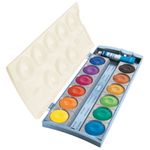 Scatola-per-acquerello-Pelikan-blu-12-colori-e-1-tubo-bianco-opaco