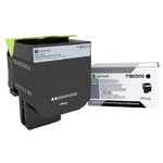 Lexmark 71B0X10 cartuccia toner 1 pz Originale Nero