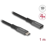 Delock Cavo prolunga USB 10 Gbps Spina USB Type-C 1 m grigio metallo