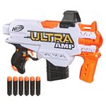 Hasbro Nerf Ultra Amp Blaster Motorizzato a 6 Freccette con Clip