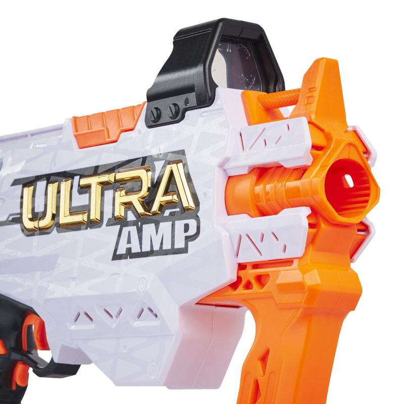 Hasbro-Nerf-Ultra-Amp-Blaster-Motorizzato-a-6-Freccette-con-Clip