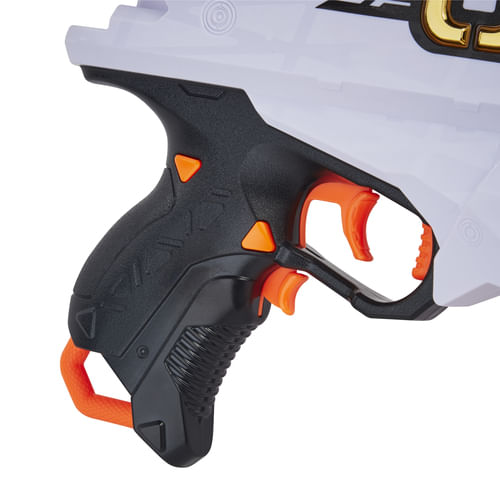 Hasbro-Nerf-Ultra-Amp-Blaster-Motorizzato-a-6-Freccette-con-Clip