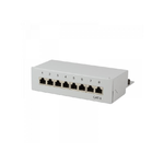 Logilink Patchpanel Desktop Cat.6 8 porte schermato grigio (NP0016A)