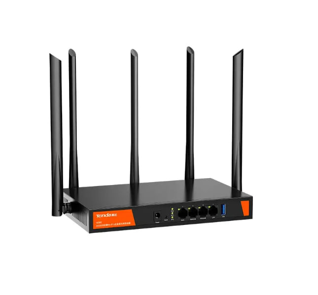 Tenda-W30E-AX3000-router-wireless-Gigabit-Ethernet-Dual-band--2.4-GHz-5-GHz--Nero