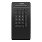 3Dconnexion Numpad Pro tastierino numerico Bluetooth/USB/RF Wireless Nero (3DCONNEXION NUMPAD PRO - PROGRAMMABLE WIRELES