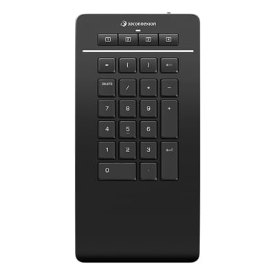 3Dconnexion-Numpad-Pro-tastierino-numerico-Bluetooth-USB-RF-Wireless-Nero--3DCONNEXION-NUMPAD-PRO---PROGRAMMABLE-WIRELES