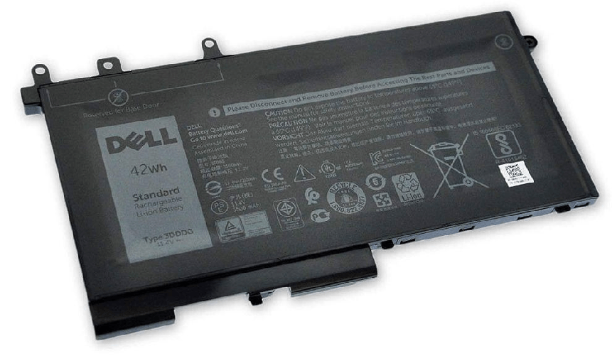 Battery, 42WHR, 3 Cell, - Lithium Ion, Prismatic - battery - Warranty: 6M