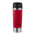 EMSA Travel Mug Classic N2022200 tazza da viaggio 500 ml Nero Rosso Acciaio inox Acciaio inox