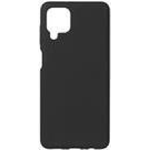 ESTUFF ES673146-BULK custodia per cellulare Cover Nero (Cover for MADRID A12 Galaxy Black - Cover. Material Silicone - W