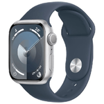 Apple Watch Series 9 41 mm Digitale 352 x 430 Pixel Touch screen Argento Wi-Fi GPS (satellitare)