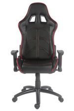 Sedia-da-gaming-LC-POWER-ergonomica-nera-rossa-portata-max