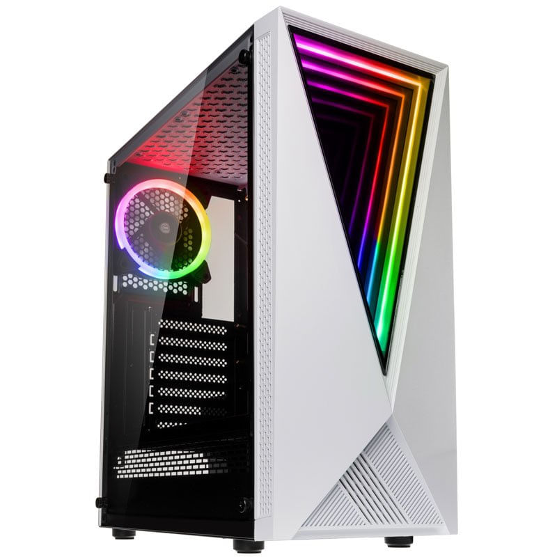 Kolink-VOID-WHITE-computer-case-Midi-Tower-Nero-Bianco