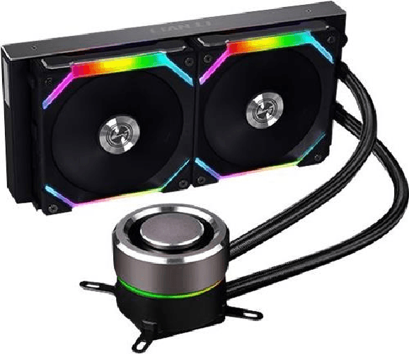 Lian Li Lian-Li GALAHAD AIO SL 240mm High Performance RGB CPU Water Cooler - Black
