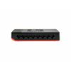 LEVEL-ONE-LevelOne-GSW-0807-switch-di-rete-Non-gestito-Gigabit-Ethernet--10-100-1000--Nero-Rosso
