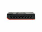 LEVEL-ONE-LevelOne-GSW-0807-switch-di-rete-Non-gestito-Gigabit-Ethernet--10-100-1000--Nero-Rosso