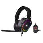 Thermaltake-ARGENT-H5-RGB-Auricolare-Cablato-A-Padiglione-Giocare-Nero