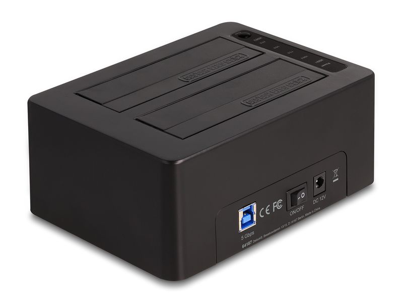 Delock-Doppia-docking-station-USB-per-2-HDD-SSD-SATA-con-funzione-di-clonazione-e-cancellazione