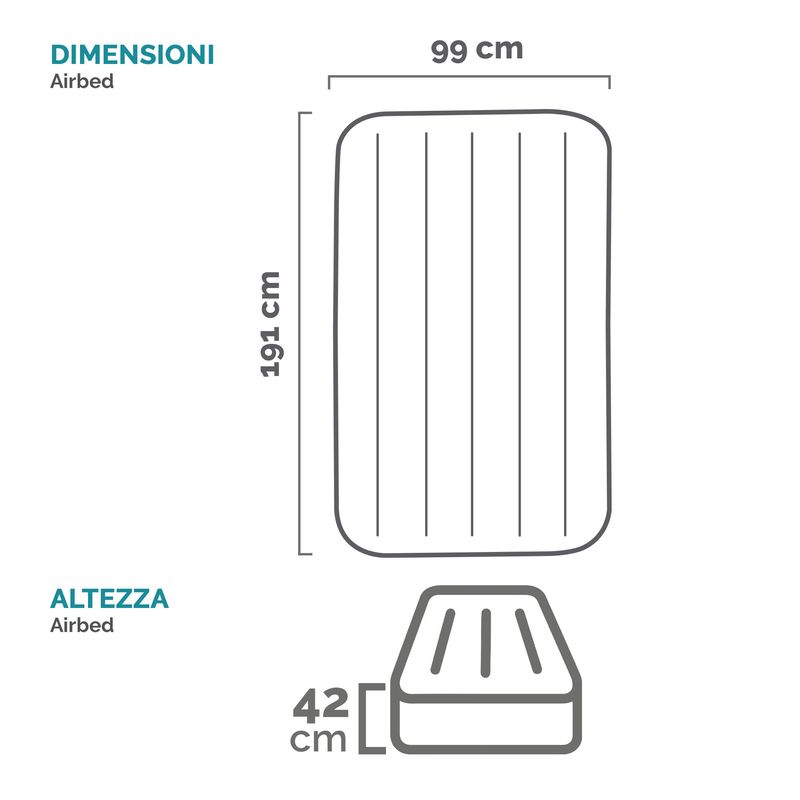 Materasso-ad-aria-Intex-64132ND-Twin-Deluxe-con-Fiber-Tech-RP