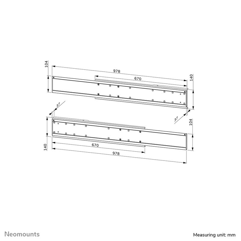 NEWSTAR-Neomounts-adattatore-per-doppio-schermo