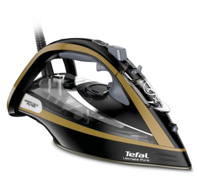 Tefal-FV9865E0-ferro-da-stiro-Ferro-da-stiro-a-secco-e-a-vapore-Piastra-Durilium-Autoclean-3000-W-Nero-Oro