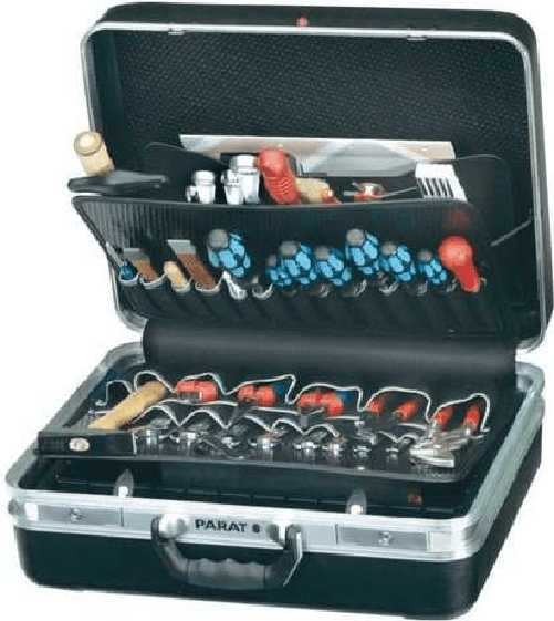 Valigia porta attrezzi CLASSIC DEEP SPACE nera