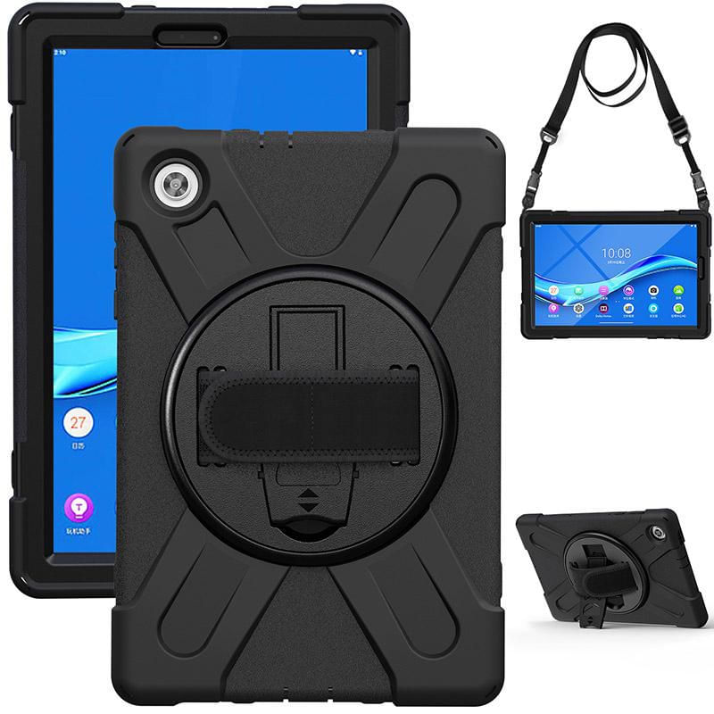 eSTUFF-ES681900-BULK-custodia-per-tablet-256-cm-10.1-Cover-Nero--AUSTIN-Defender-Case-Lenovo---TAB-M10-HD-2nd-Gen-TB-X30