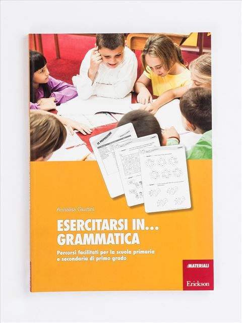 Erickson-Esercitarsi-in...-grammatica-libro-Educativo-ITA-Libro-in-brossura-195-pagine