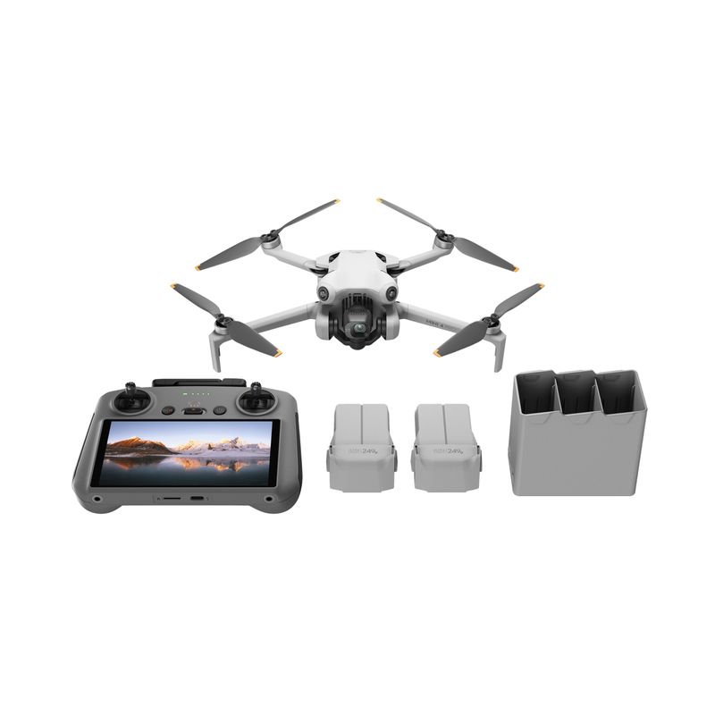 DJI-Mini-4-Pro-Fly-More-Combo--RC-2--4-rotori-Quadrirotore-48-MP-3840-x-2160-Pixel-2590-mAh-Nero-Bianco