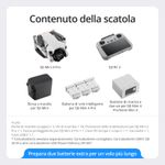 DJI-Mini-4-Pro-Fly-More-Combo--RC-2--4-rotori-Quadrirotore-48-MP-3840-x-2160-Pixel-2590-mAh-Nero-Bianco