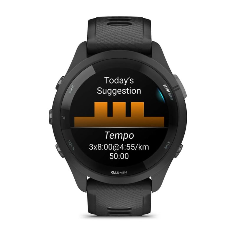 Garmin-Forerunner-265-33-cm--1.3---AMOLED-46-mm-Digitale-416-x-416-Pixel-Touch-screen-Nero-Wi-Fi-GPS--satellitare-