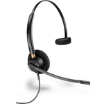 POLY Encore Pro HW510 Auricolare Cablato A Padiglione Ufficio Nero