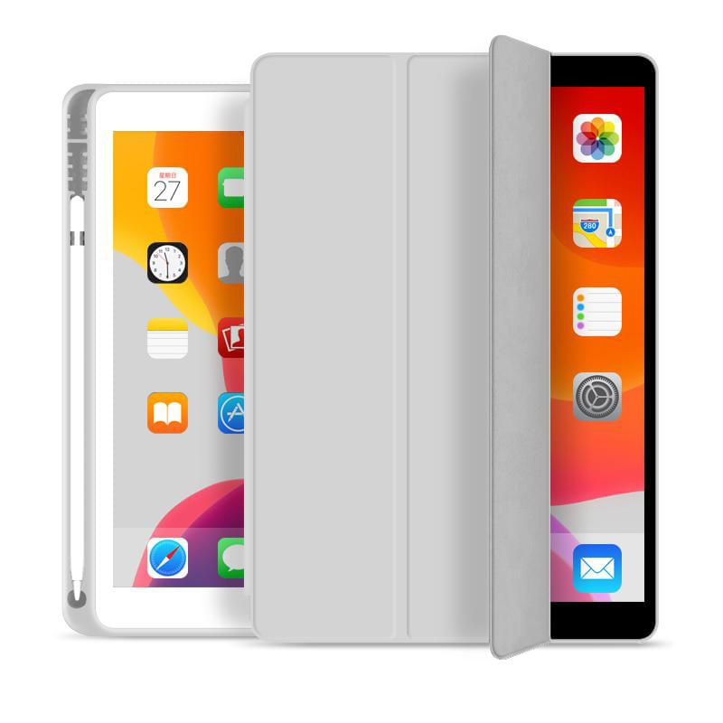 eSTUFF-ES682091-BULK-custodia-per-tablet-246-cm-9.7-Custodia-a-libro-Grigio--SEATTLE-Pencil-Case-iPad-9.7---2018-2017.-G