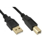 Microconnect USBAB3G cavo USB USB 2.0 3 m USB A USB B Nero