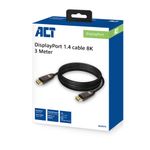 Cavo-DisplayPort-ACT-AC4074-3-m-Nero