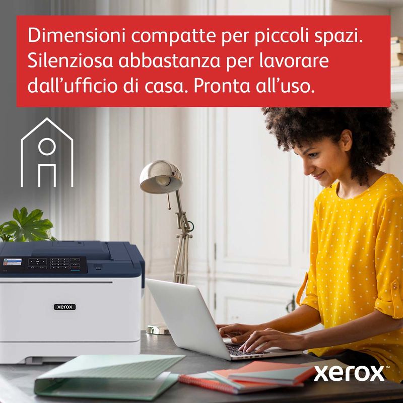 Xerox-C310-A4-33-ppm-Stampante-Fronte-Retro-Wireless-PS3-PCL5e-6-2-Vassoi-Totale-251-Fogli