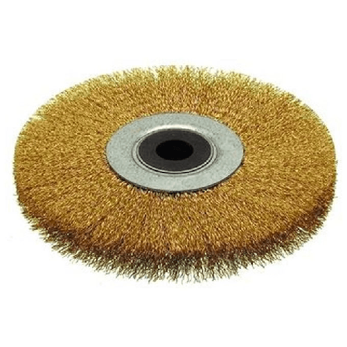 Vigor Spazzole Circolari Fili Ondulati Foro Mm.16 Mm. 180X20