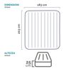 Intex-DuraBeam-Classic-Downy-King-Doppio-materasso-Blu